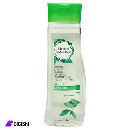 Herbal Essences Daily Detox Moisture Green Herbs &  Mint Shampoo