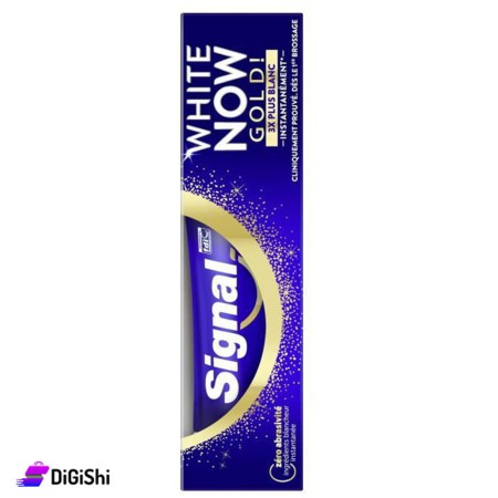 معجون أسنان Signal White Now Gold