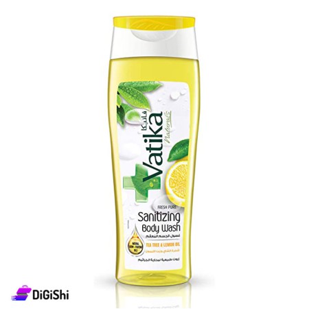 Vatika Sanitizing Lemon and Tea Tree Body Wash