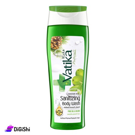 غسول الجسم المعقم برائحة الصنوبر والزيتون Vatika Sanitizing