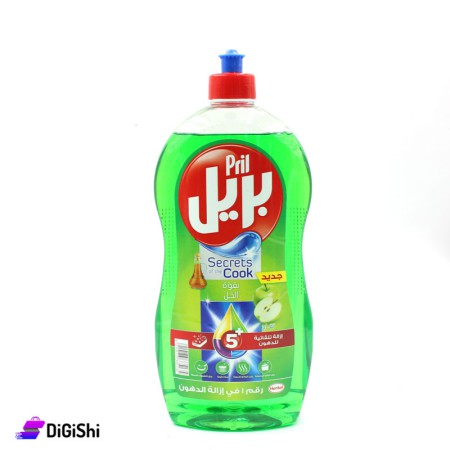 Pril Secrets of the Cook Liquid Dish Washing with Apple Scent - 1L+250 ml Free