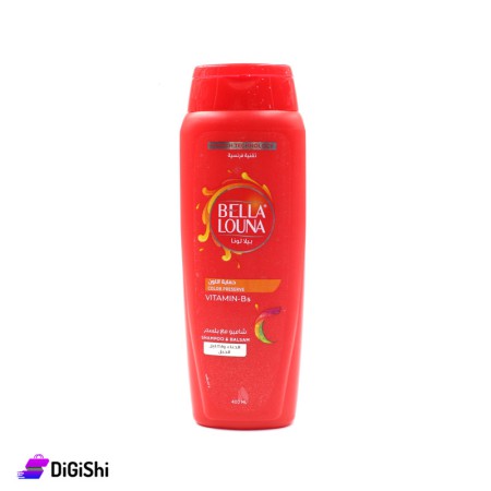 BELLA LOUNA Shampoo & Conditioner With henna and rosemary extract color protection