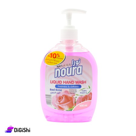 سائل غسيل اليدين - الورد الجوري noura