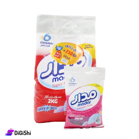 Madar Offer of Laundry Detergent with Super Power 2kg+250g