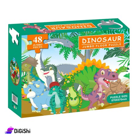 Dinosaur Jumbo Floor Puzzle Game - Larg pieces