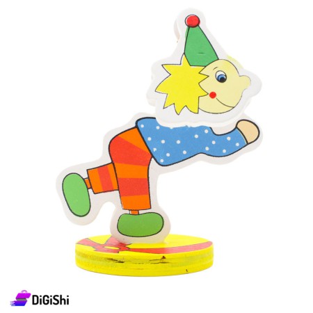 Office Clown Paper Clip - Green