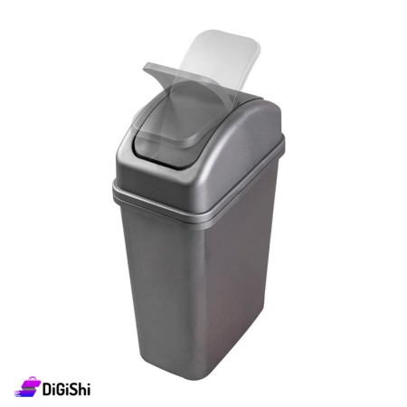 Rainbow Plastic Wastebasket 20L 2125 - Gray