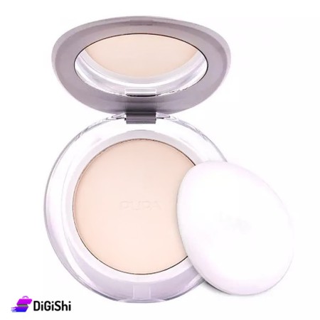 بودرة مضغوطة PUPA Silk Touch - Light Beige 01