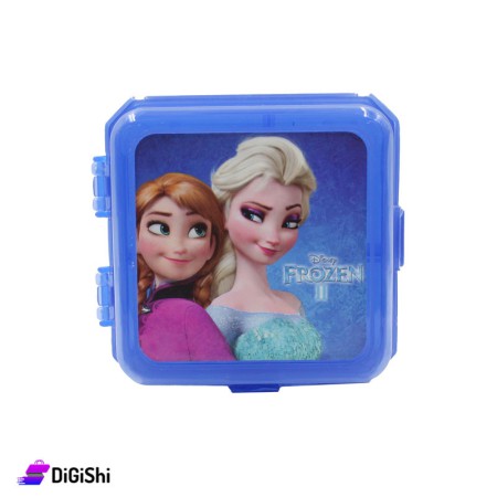 SUPER STAR Alsa & Anna Square Lunch Box - Blue
