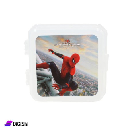 SUPER STAR Spider Man Square Lunch Box - White
