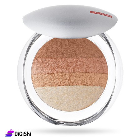 PUPA Luminys Baked All Over Illuminating Blusher - Gold Stripes 05