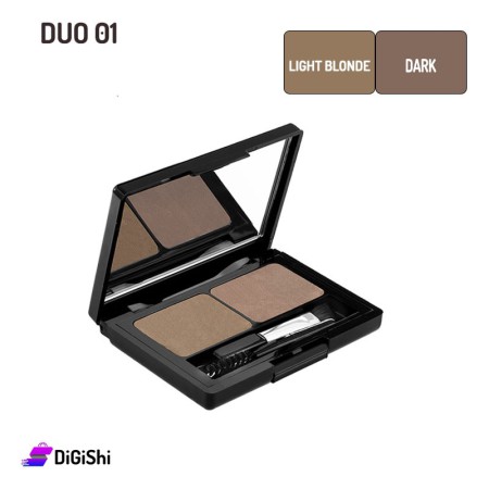 مجموعة بودرة حواجب radiant