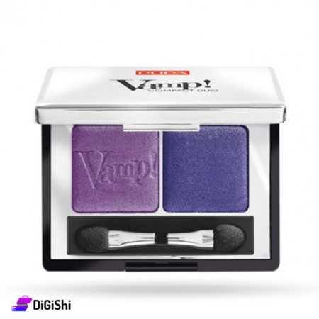 PUPA VAMP! Compact Duo Eyeshadow - Rock Violet 011