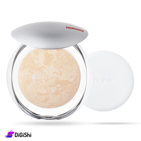 بودرة وجه PUPA Luminys Silky Baked - Ivory Beige 01