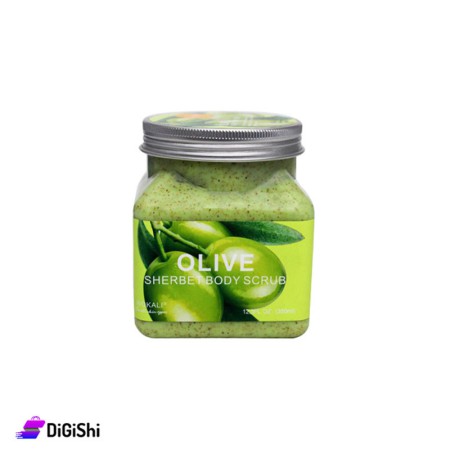 WOKALI Face and Body Scrub With Olive Extract - 350 ml