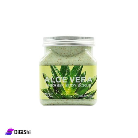 WOKALI Face and Body Scrub With Aloe Vera Extract - 350 ml