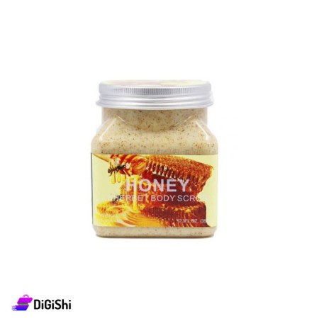 WOKALI Face and Body Scrub With Honey Extract - 350 ml