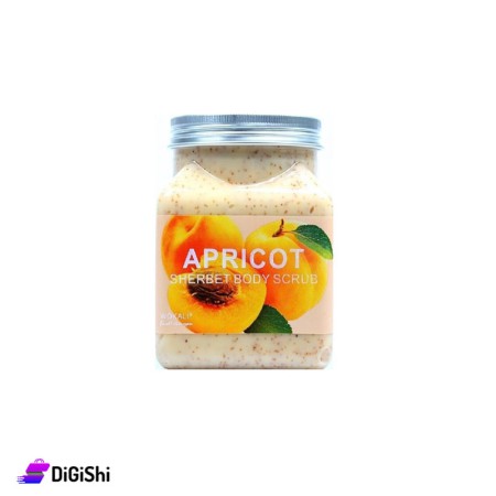 مقشر الوجه والجسم بخلاصة المشمش - 350 مل WOKALI