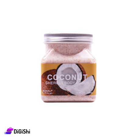 WOKALI Face and Body Scrub With Coconut Extract - 350 ml