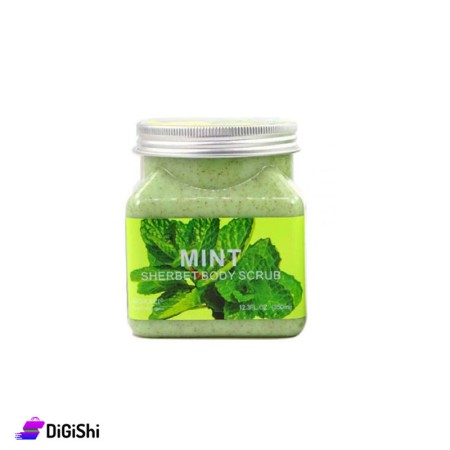 مقشر الوجه والجسم بخلاصة النعناع - 350 مل WOKALI