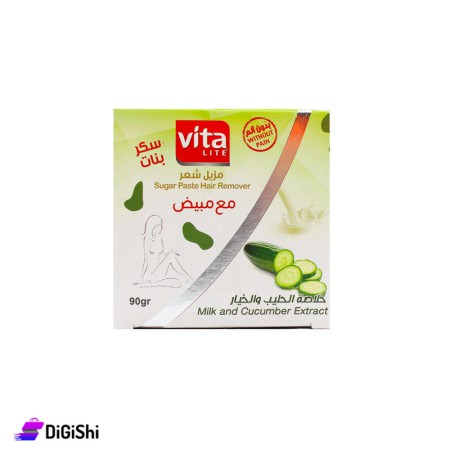 شريحة مزيلة للشعر بخلاصة الحليب والخيار Vita Lite