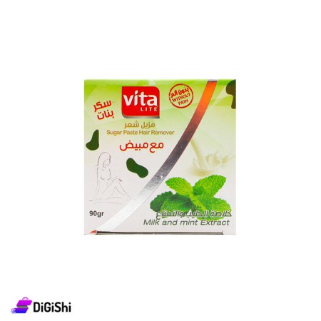 شريحة مزيلة للشعر بخلاصة الحليب والنعناع Vita Lite