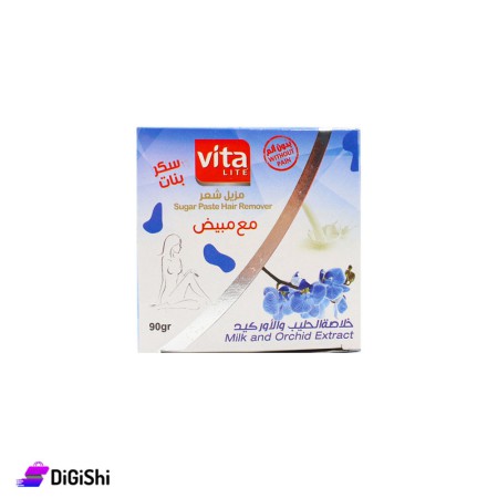 شريحة مزيل شعر بخلاصة الحليب والأوركيد Vita Lite
