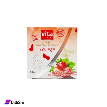 شريحة مزيل شعر بخلاصة الحليب والفريز  Vita Lite