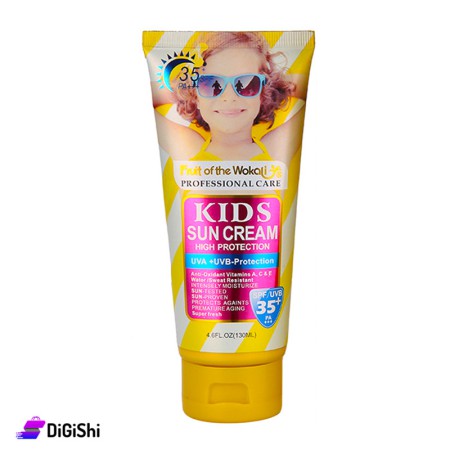 Fruit of the Wokali Kids Sunscream 35 SPF