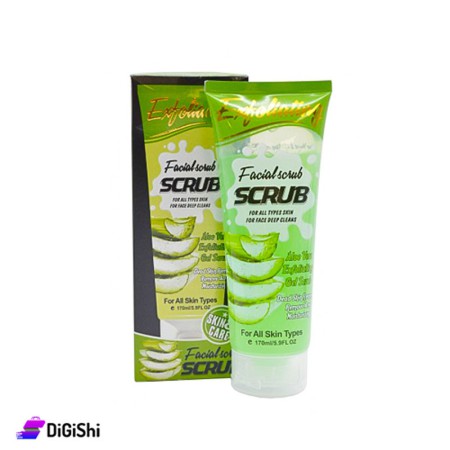Fruit of the Wokali Aloe Vera Exfoliatin Face and Body Scrub