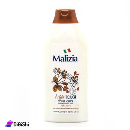 رغوة استحمام بزيت الأرغان Malizia Argan Touch