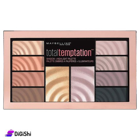 MAYBELLINE Total Temptation Eyeshadow and Highlight Palette