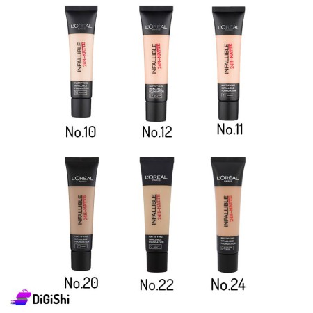 L'OREAL PARIS 24H Matte Foundation