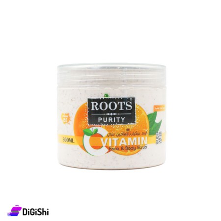 مقشر الوجه والجسم بخلاصة فيتامين سي ROOTS PURITY