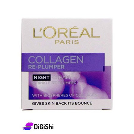 L'OREAL PARIS Collagen Re-Plumper Night Cream