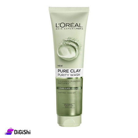 L'OREAL PARIS PURE CLAY GEL WASH EUCALYPTUS