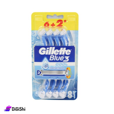 Gillette Blue3 Cool Men's Razor Blades