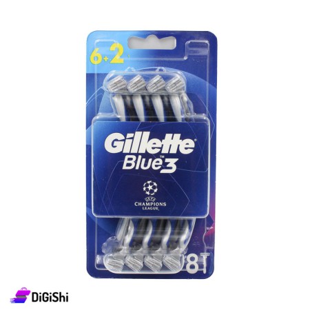 Gillette Blue3 Men's Razor Blades