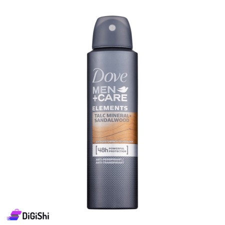 ديدوران رجالي أملاح التالك و رائحة خشب الصاندل Dove Men+Care Extra Fresh